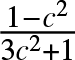 1 minus c 23 c 2 plus 1