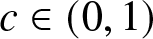 c element of left parenthesis 0 comma 1 right parenthesis