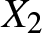 upper X 2