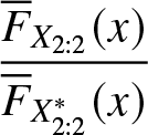 upper F quotation dash upper X 2 colon 2 left parenthesis x right parenthesis upper F quotation dash upper X 2 colon 2 asterisk left parenthesis x right parenthesis