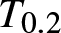 upper T 0.2