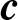 c