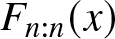 Fn colon n left parenthesis x right parenthesis