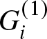 Gi left parenthesis 1 right parenthesis
