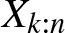 Xk colon n