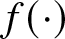 f left parenthesis dot right parenthesis