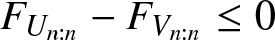 FUn colon n minus FVn colon n less than or equals 0