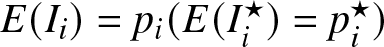 upper E left parenthesis Ii right parenthesis equals pi left parenthesis upper E left parenthesis Ii star right parenthesis equals pi star right parenthesis