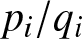 pi slash qi