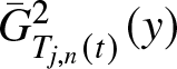 upper G bar Tj comma n left parenthesis t right parenthesis 2 left parenthesis y right parenthesis