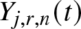Yj comma r comma n left parenthesis t right parenthesis