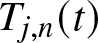 Tj comma n left parenthesis t right parenthesis