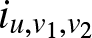 iu comma v 1 comma v 2