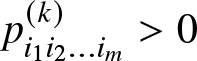 pi 1 i 2 ellipsis im left parenthesis k right parenthesis greater than 0