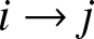 i right arrow j