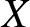 upper X