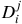 upper D Subscript i Superscript j