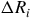 normal upper Delta upper R Subscript i