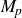 upper M Subscript p