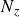 upper N Subscript z