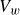upper V Subscript w