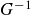 upper G Superscript negative 1