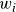 w Subscript i