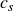 c Subscript s
