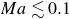 upper M a less than or equivalent to 0.1