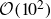 script upper O left parenthesis 10 squared right parenthesis
