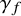 gamma Subscript f