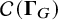 script upper C left parenthesis bold upper Gamma Subscript upper G Baseline right parenthesis