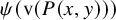 psi left parenthesis normal v left parenthesis upper P left parenthesis x comma y right parenthesis right parenthesis right parenthesis