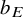 b Subscript upper E