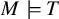upper M true upper T