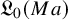 German upper L 0 left parenthesis upper M a right parenthesis