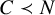upper C precedes upper N