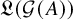 German upper L left parenthesis script upper G left parenthesis upper A right parenthesis right parenthesis