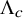 normal upper Lamda Subscript c