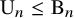 normal upper U Subscript n Baseline less than or equals normal upper B Subscript n