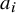 a Subscript i