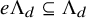 e normal upper Lamda Subscript d Baseline subset of or equal to normal upper Lamda Subscript d