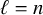 script l equals n