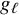 g Subscript script l