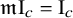 German m normal upper I Subscript c Baseline equals normal upper I Subscript c