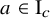 a element of normal upper I Subscript c