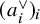 left parenthesis a Subscript i Superscript or Baseline right parenthesis Subscript i
