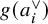 g left parenthesis a Subscript i Superscript or Baseline right parenthesis