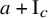 a plus normal upper I Subscript c