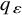 q Subscript epsilon